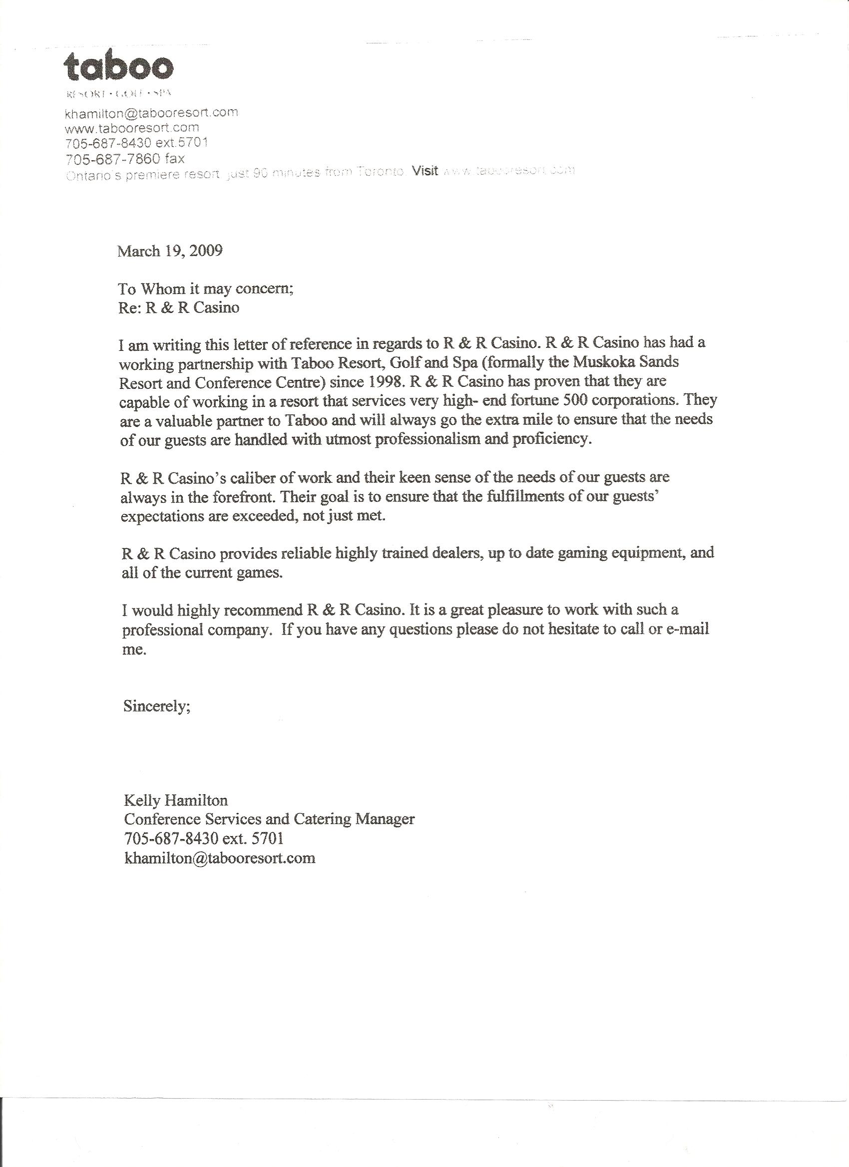 Cover Letter For Casino Dealer With No Experience Cover Letter